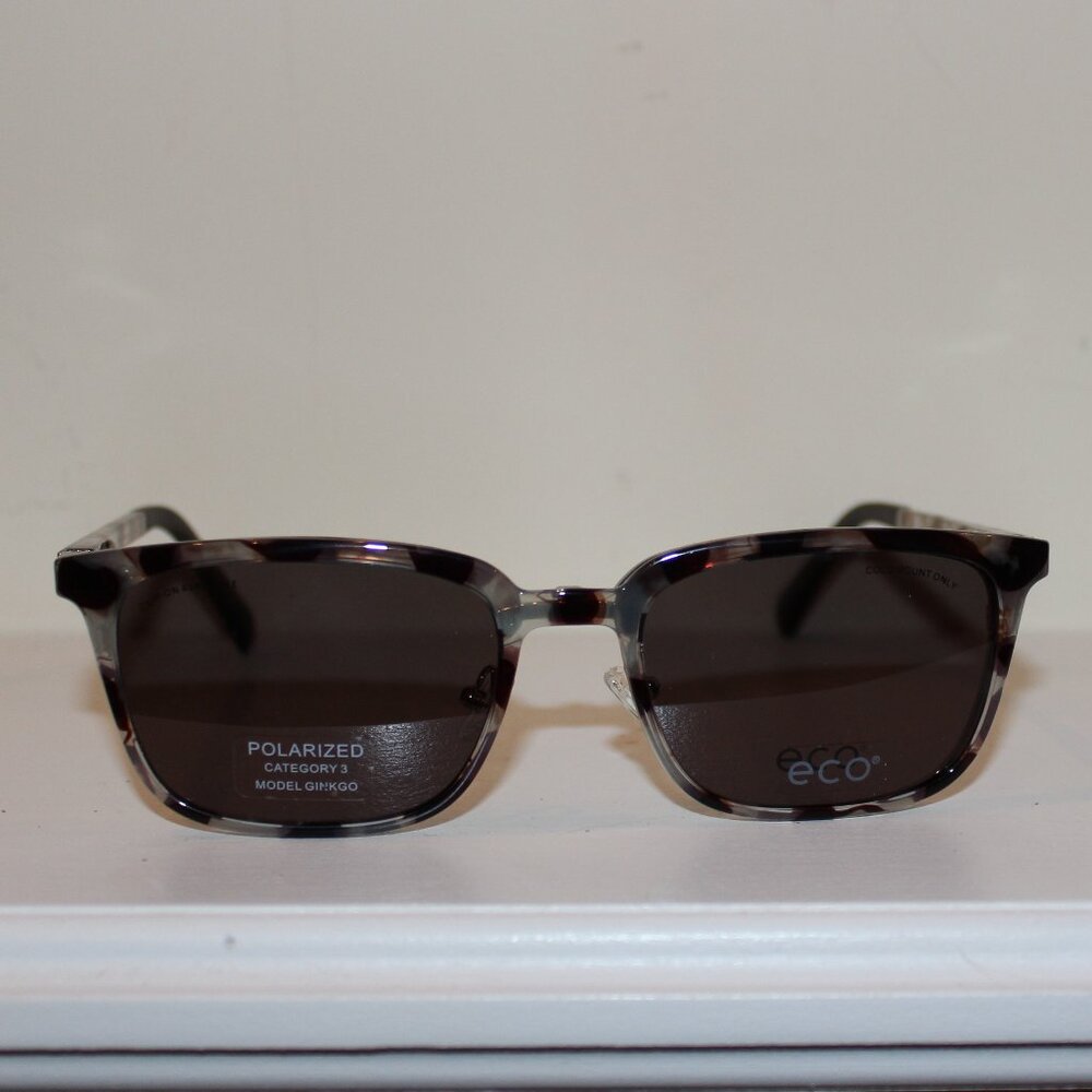 Eco Women's Glasses with Sunglasses Clip (Ginkgo)